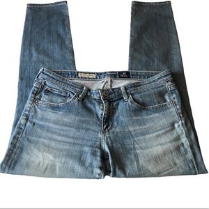 Ag Adriano Goldschmied Stevie Ankle Slim Straight Leg Jean size 29
